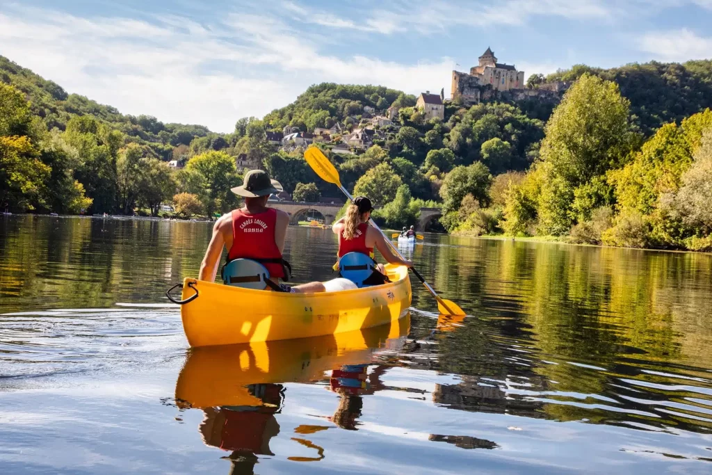 Canoe trip dordogne