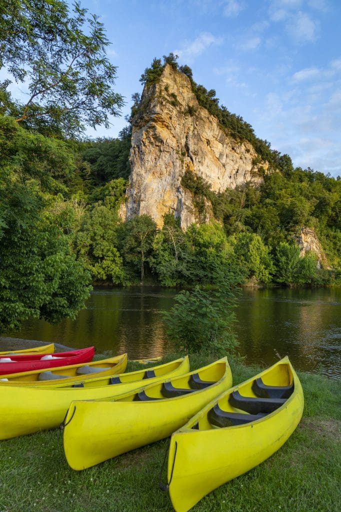 Canoe trip dordogne