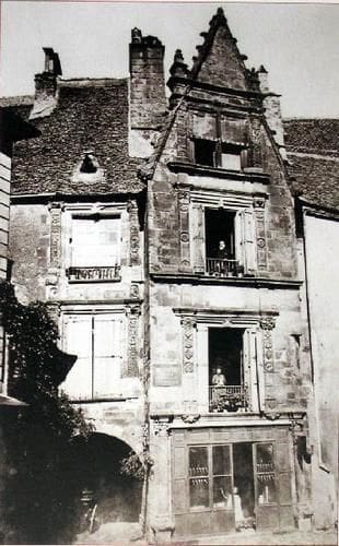 "Maison de la Boétie in Sarlat, Dordogne, historical site of Étienne de la Boétie
