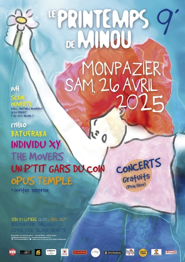 Le Printemps de Minou 2025 – music festival in Monpazier