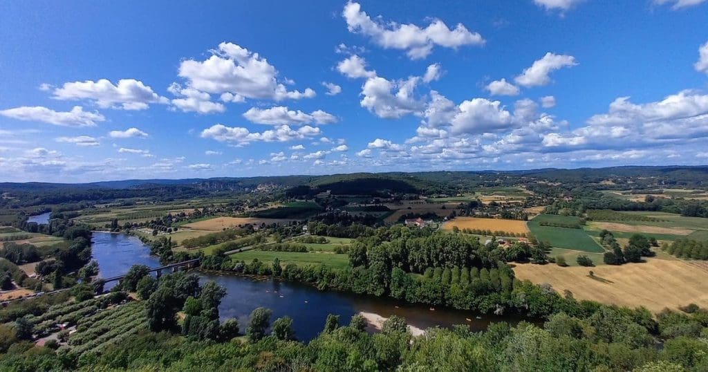 Dordogne countryside near Park Les Marrons